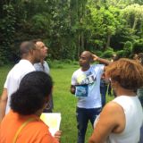 1ere visite sur site du Comité de Pilotage des 4emes FLORALIES INTERNATIONALES DE MARTINIQUE