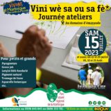 Journée Ateliers « Vini wè sa ou sa fè » _ Domaine d’Emeraude