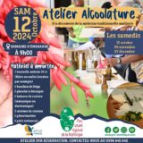 Reprise des ATELIERS ALCOOLATURES avec Emmanuel NOSSIN au Domaine d’Émeraude